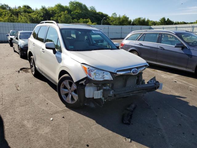 JF2SJADC7FH576566 - 2015 SUBARU FORESTER 2 WHITE photo 1