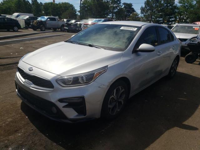 3KPF24AD5KE072061 - 2019 KIA FORTE FE ვერცხლისფერი ფოტო 2