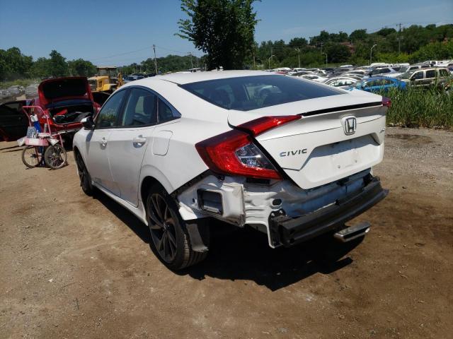 2HGFC2F80KH549255 - 2019 HONDA CIVIC SPOR 白色 照片 3