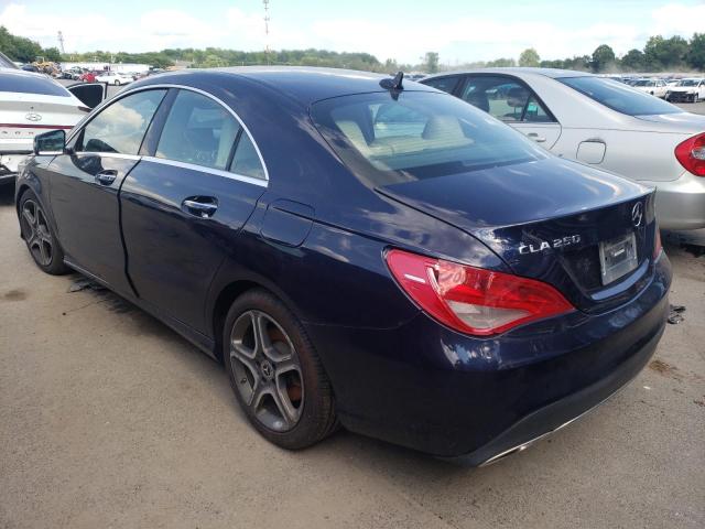 WDDSJ4GB7JN536796 - 2018 MERCEDES-BENZ CLA 250 4M BLUE photo 3