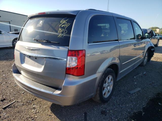 2C4RC1BG1DR547594 - 2013 CHRYSLER TOWN&COUNT SILVER photo 4