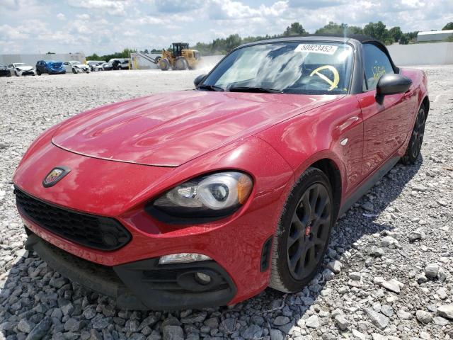 JC1NFAEK5J0134215 - 2018 FIAT 124 SPIDER RED photo 2