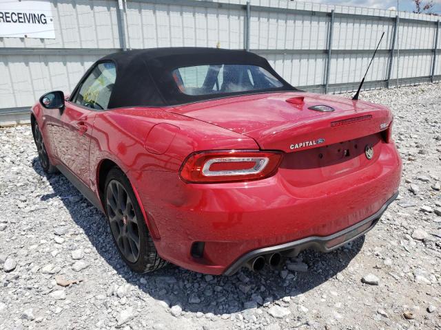 JC1NFAEK5J0134215 - 2018 FIAT 124 SPIDER RED photo 3