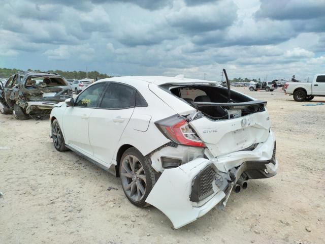 SHHFK7G46JU209878 - 2018 HONDA CIVIC SPOR WHITE photo 3