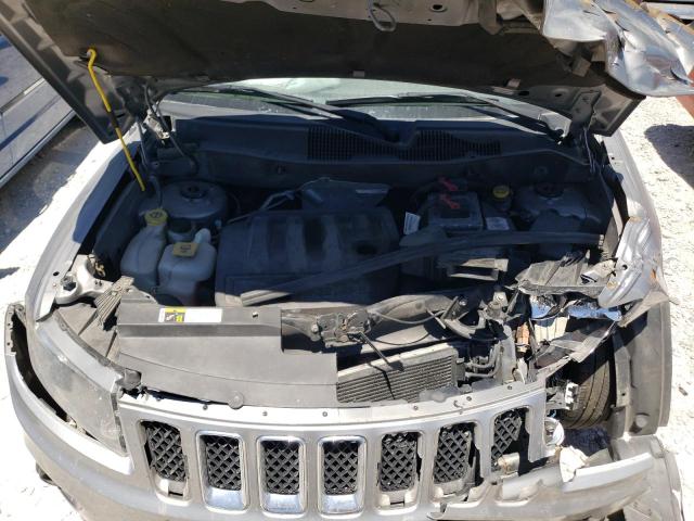 1C4NJDBBXGD631561 - 2016 JEEP COMPASS SP SILVER photo 7