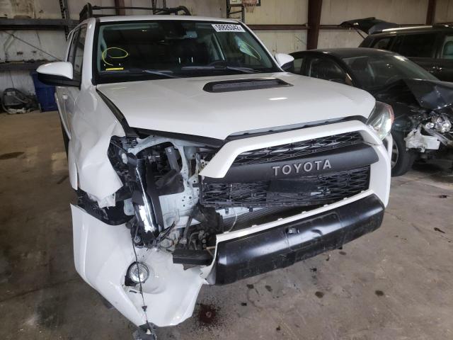 JTELU5JR3M5908491 - 2021 TOYOTA 4RUNNER VE WHITE photo 9