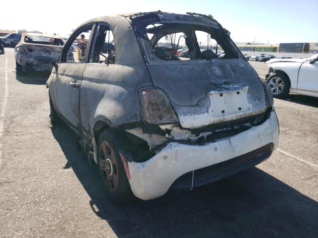 3C3CFFGE5GT144628 - 2016 FIAT 500 ELECTR BURN photo 3