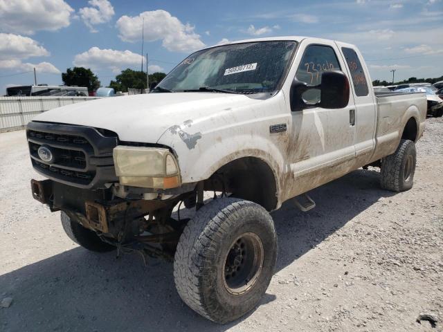 3FTSX31F01MA74252 - 2001 FORD F350 SRW S WHITE photo 2