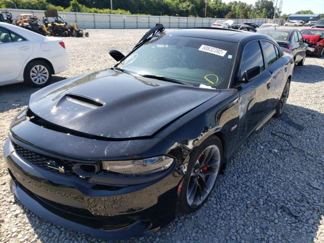 2C3CDXGJ4LH183982 - 2020 DODGE CHARGER SC BLACK photo 2