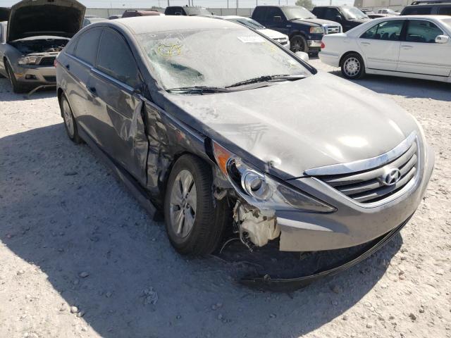 5NPEB4AC9EH820068 - 2014 HYUNDAI SONATA GLS GRAY photo 1