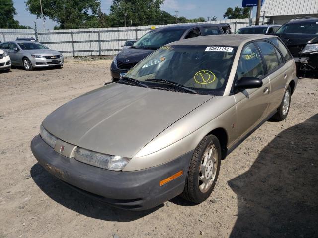 1G8ZH8286XZ327665 - 1999 SATURN SW1 GOLD photo 2