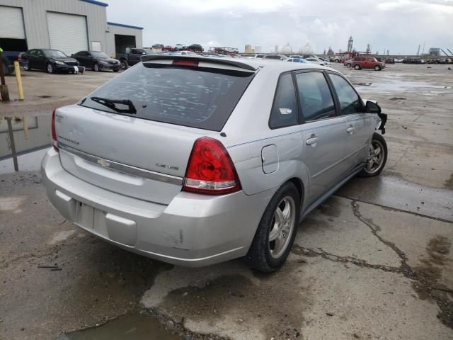 1G1ZT62805F125288 - 2005 CHEVROLET MALIBU MAX 银色 照片 4