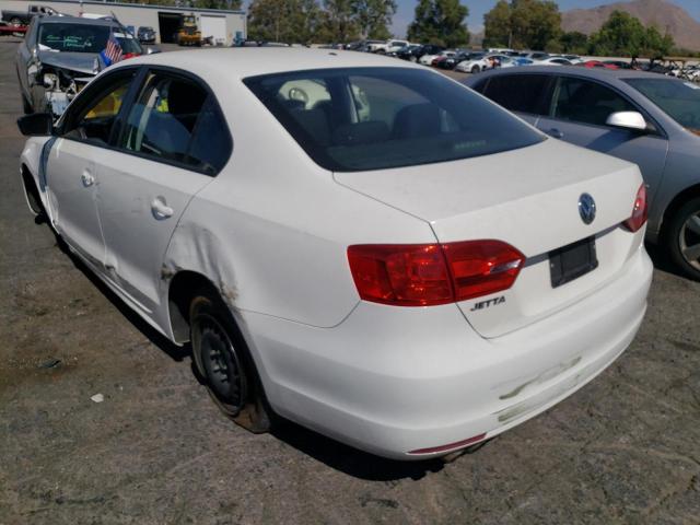 3VW2K7AJ0DM238305 - 2013 VOLKSWAGEN JETTA BASE 白色 照片 3