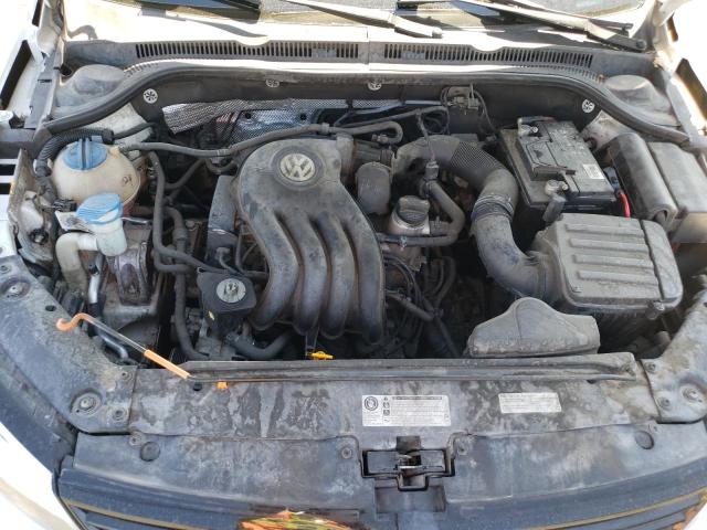 3VW2K7AJ0DM238305 - 2013 VOLKSWAGEN JETTA BASE 白色 照片 7