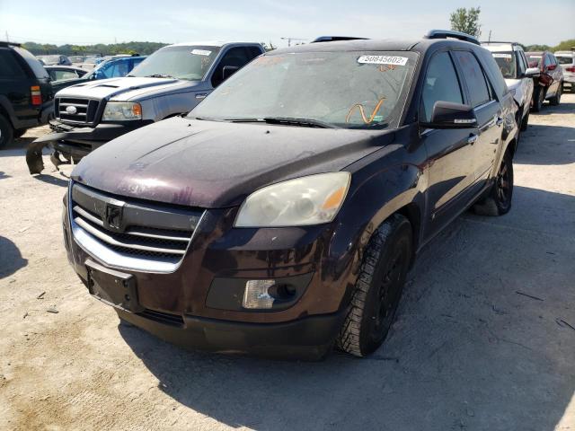 5GZEV23D59J211198 - 2009 SATURN OUTLOOK XR PURPLE photo 2