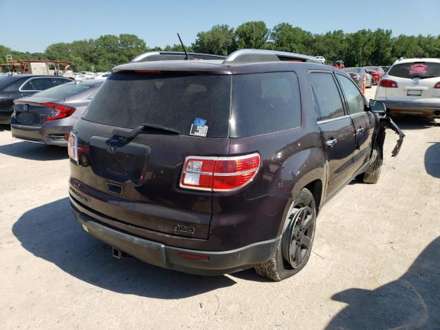 5GZEV23D59J211198 - 2009 SATURN OUTLOOK XR PURPLE photo 4