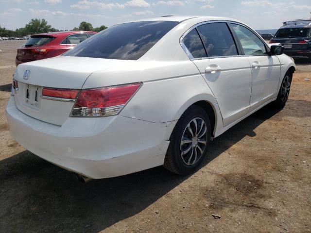 1HGCP2F38CA105083 - 2012 HONDA ACCORD LX WHITE photo 4