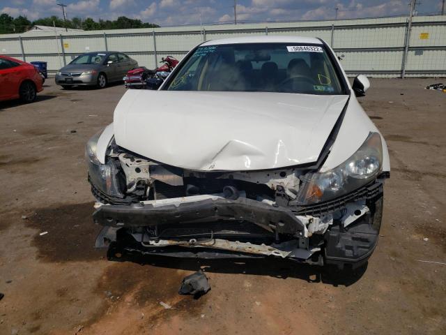 1HGCP2F38CA105083 - 2012 HONDA ACCORD LX WHITE photo 9