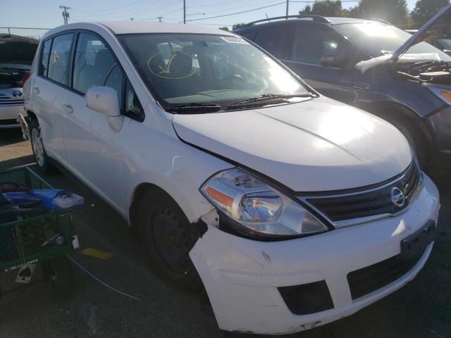 3N1BC1CP0CK290674 - 2012 NISSAN VERSA S WHITE photo 1