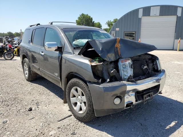 5N1AA08B05N702428 - 2005 NISSAN ARMADA SE GRAY photo 1