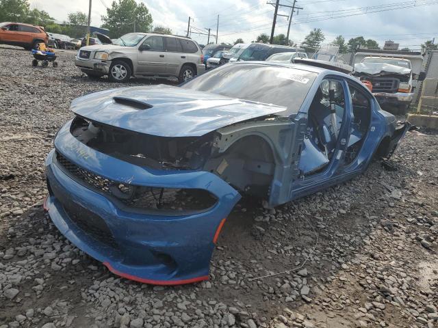 2C3CDXGJ1LH228098 - 2020 DODGE CHARGER SC BLUE photo 2