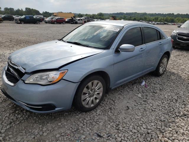 1C3CCBAB6DN686686 - 2013 CHRYSLER 200 LX BLUE photo 2