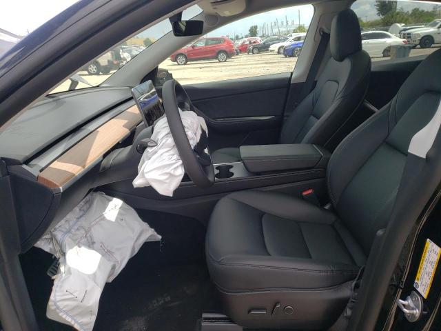 7SAYGDEF4NF382046 - 2022 TESLA MODEL Y Черный фото 5