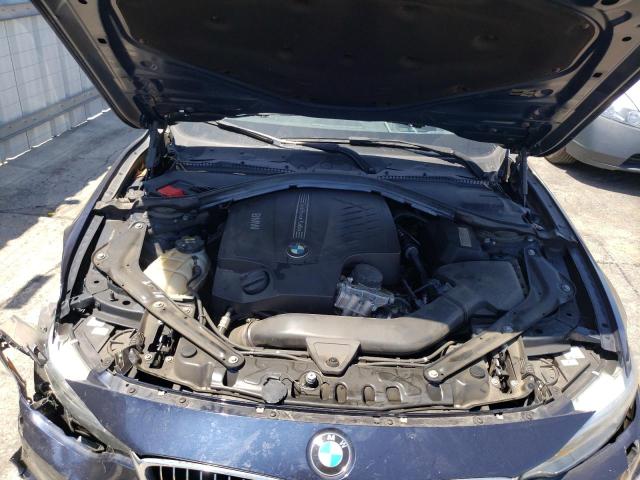 WBA3T3C51FP738285 - 2015 BMW 435 I BLUE photo 7