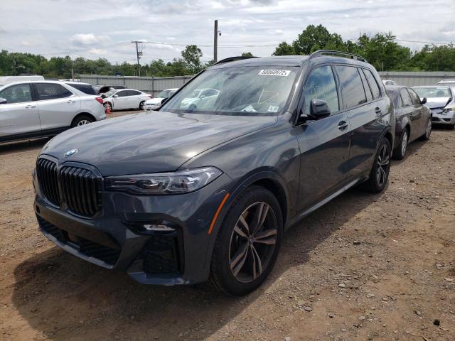 5UXCW2C0XN9L52524 - 2022 BMW X7 XDRIVE4 GRAY photo 2