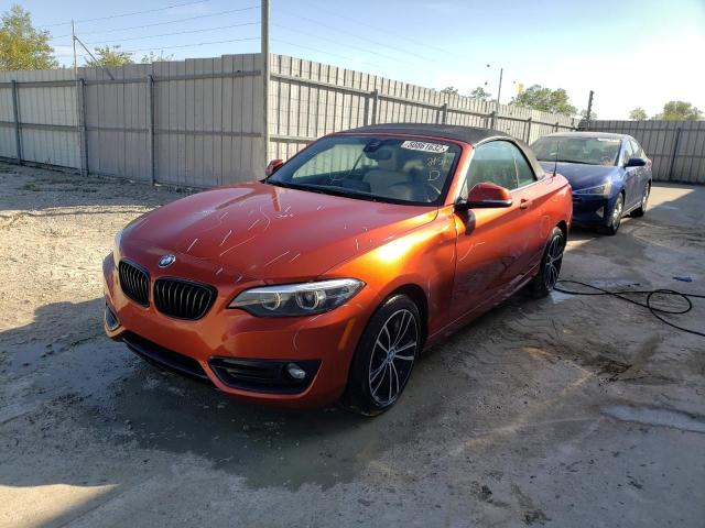 WBA2K1C02L7E47672 - 2020 BMW 230XI ORANGE photo 2