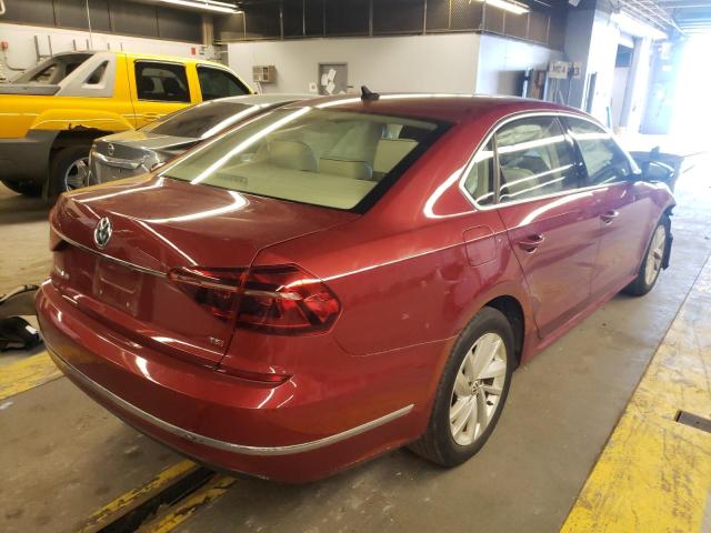 1VWBA7A3XJC034323 - 2018 VOLKSWAGEN PASSAT SE RED photo 4