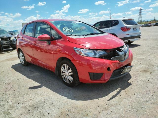 3HGGK5H50FM774956 - 2015 HONDA FIT LX RED photo 1