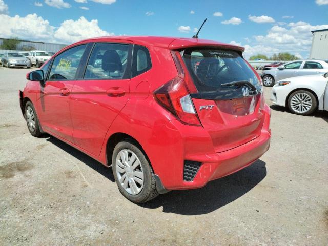 3HGGK5H50FM774956 - 2015 HONDA FIT LX RED photo 3