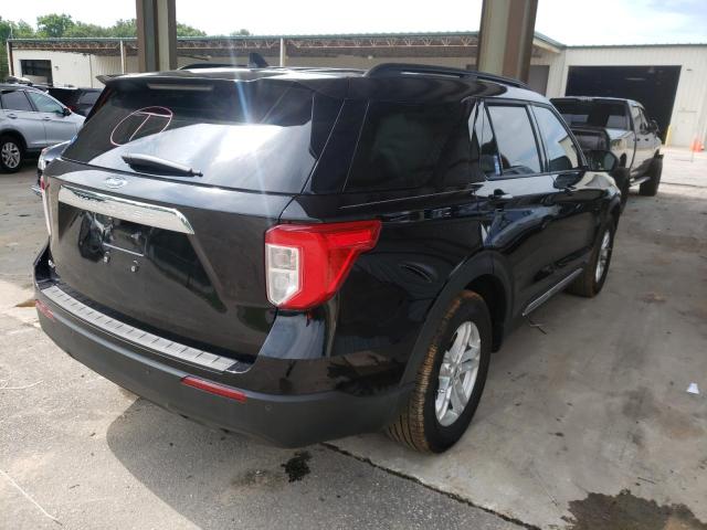 1FMSK7DH0NGA77733 - 2022 FORD EXPLORER X BLACK photo 4