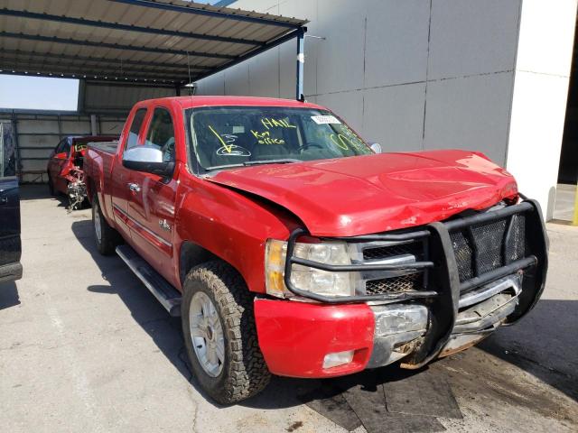 1GCRKSE23BZ257367 - 2011 CHEVROLET SILVERADO RED photo 1