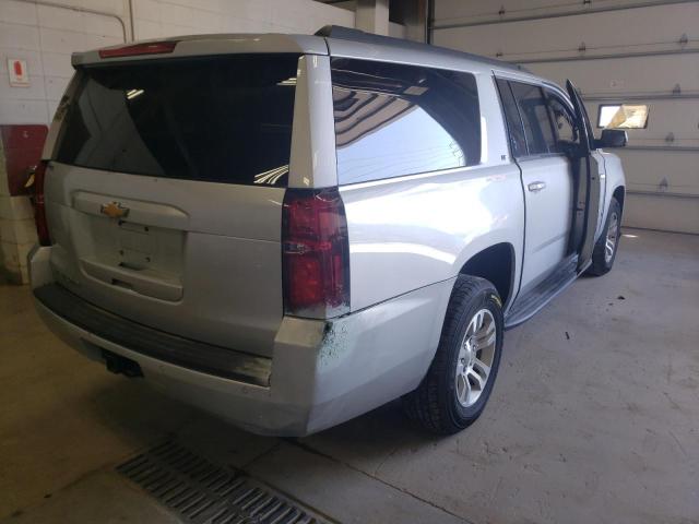 1GNSKHKC1KR117472 - 2019 CHEVROLET SUBURBAN K SILVER photo 4