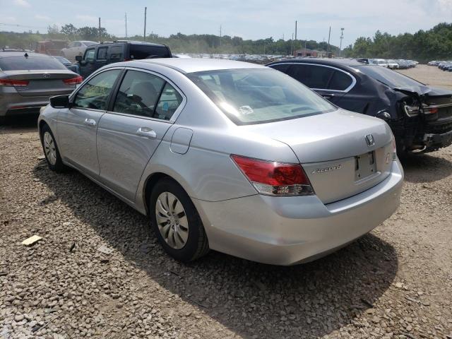 1HGCP2F36AA029845 - 2010 HONDA ACCORD LX SILVER photo 3