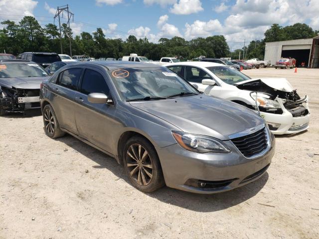 1C3CCBCG1DN645567 - 2013 CHRYSLER 200 LIMITE GRAY photo 1