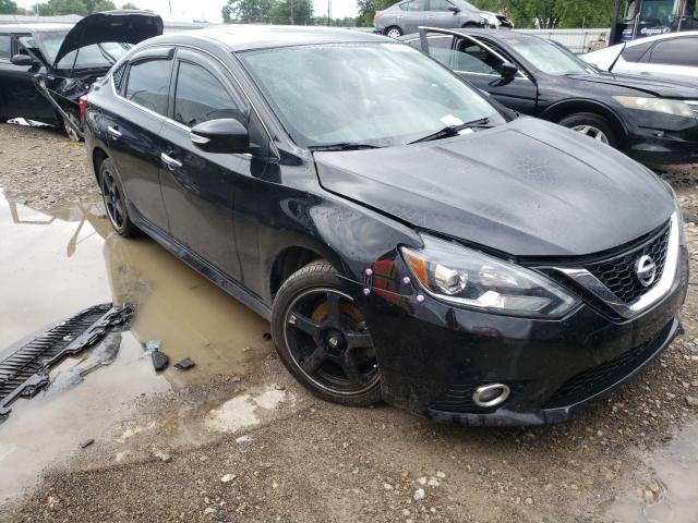 3N1CB7AP9HY331675 - 2017 NISSAN SENTRA SR BLACK photo 1