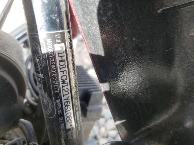 1HD1FCW121Y661082 - 2001 HARLEY-DAVIDSON FLHTCUI 栗色 照片 10