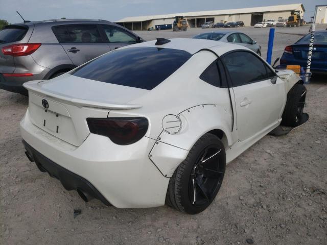 JF1ZNAA11D1722637 - 2013 TOYOTA SCION FR-S WHITE photo 4