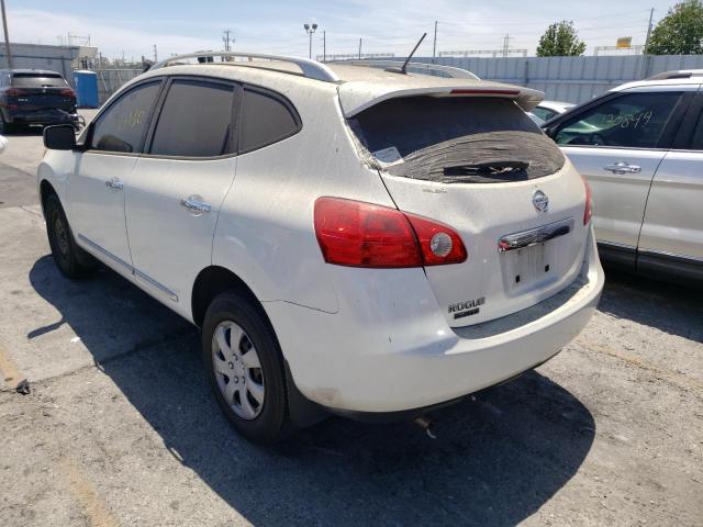 JN8AS5MT3EW623251 - 2014 NISSAN ROGUE SELE WHITE photo 3