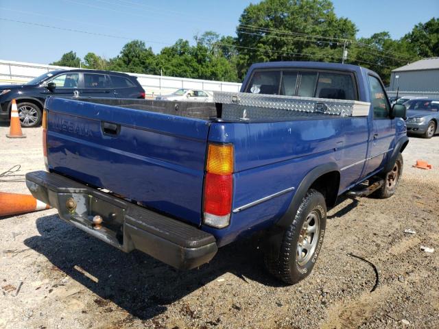 1N6ND12Y3GC410607 - 1986 NISSAN D21 LONG B BLUE photo 4