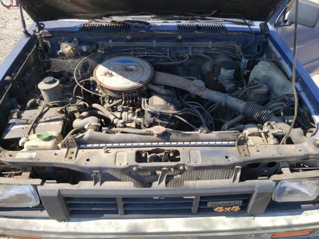 1N6ND12Y3GC410607 - 1986 NISSAN D21 LONG B BLUE photo 7