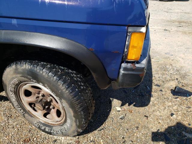 1N6ND12Y3GC410607 - 1986 NISSAN D21 LONG B BLUE photo 9