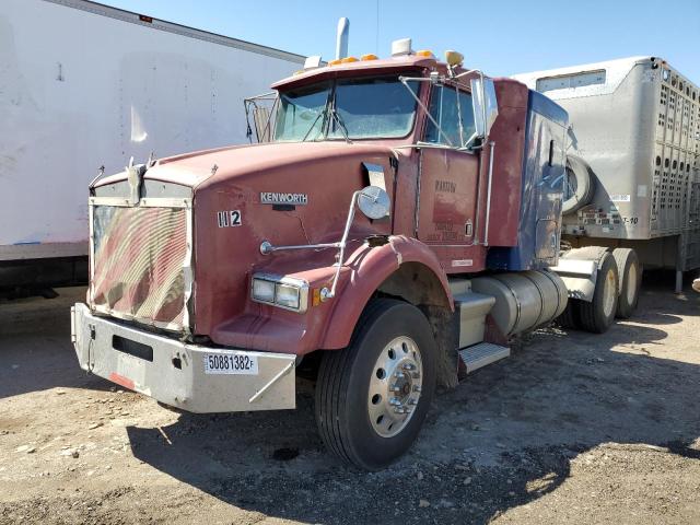 1XKDDR9X6PS584725 - 1993 KENWORTH CONSTRUCTI RED photo 2