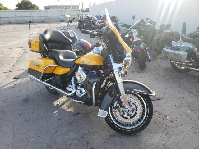 1HD1KEM19DB607649 - 2013 HARLEY-DAVIDSON FLHTK ELEC 黄色 照片 1