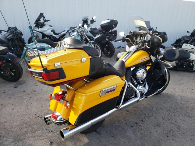 1HD1KEM19DB607649 - 2013 HARLEY-DAVIDSON FLHTK ELEC 黄色 照片 4
