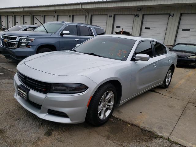 2C3CDXBG4KH695381 - 2019 DODGE CHARGER SX SILVER photo 2