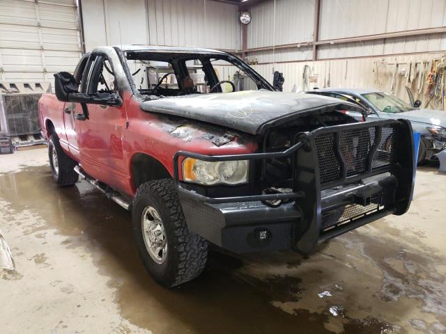 3D7KS28C45G857654 - 2005 DODGE RAM 2500 S RED photo 1